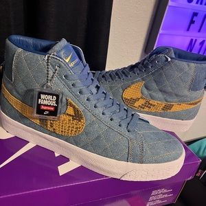 Nike SB SUPREME Blazer “Denim” Mid Size 9